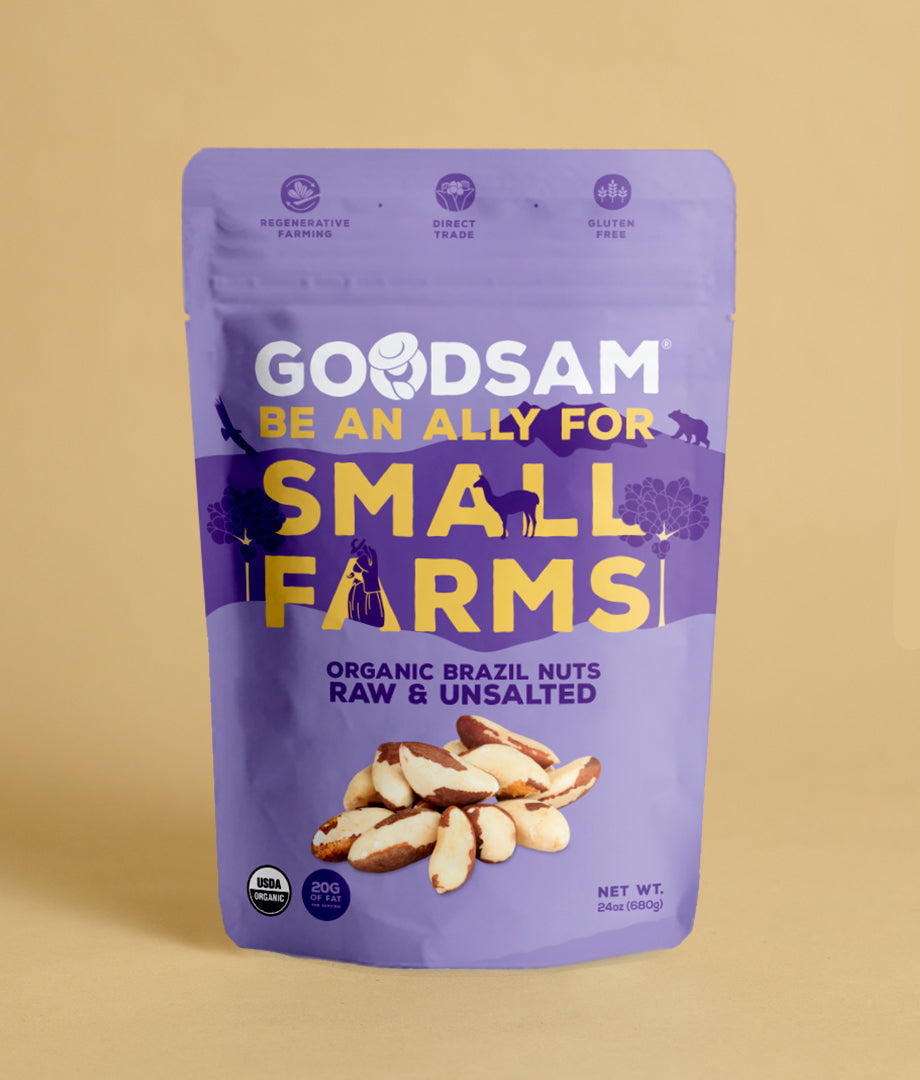 Organic Brazil nuts, Raw and Unsalted – GoodSamFoods