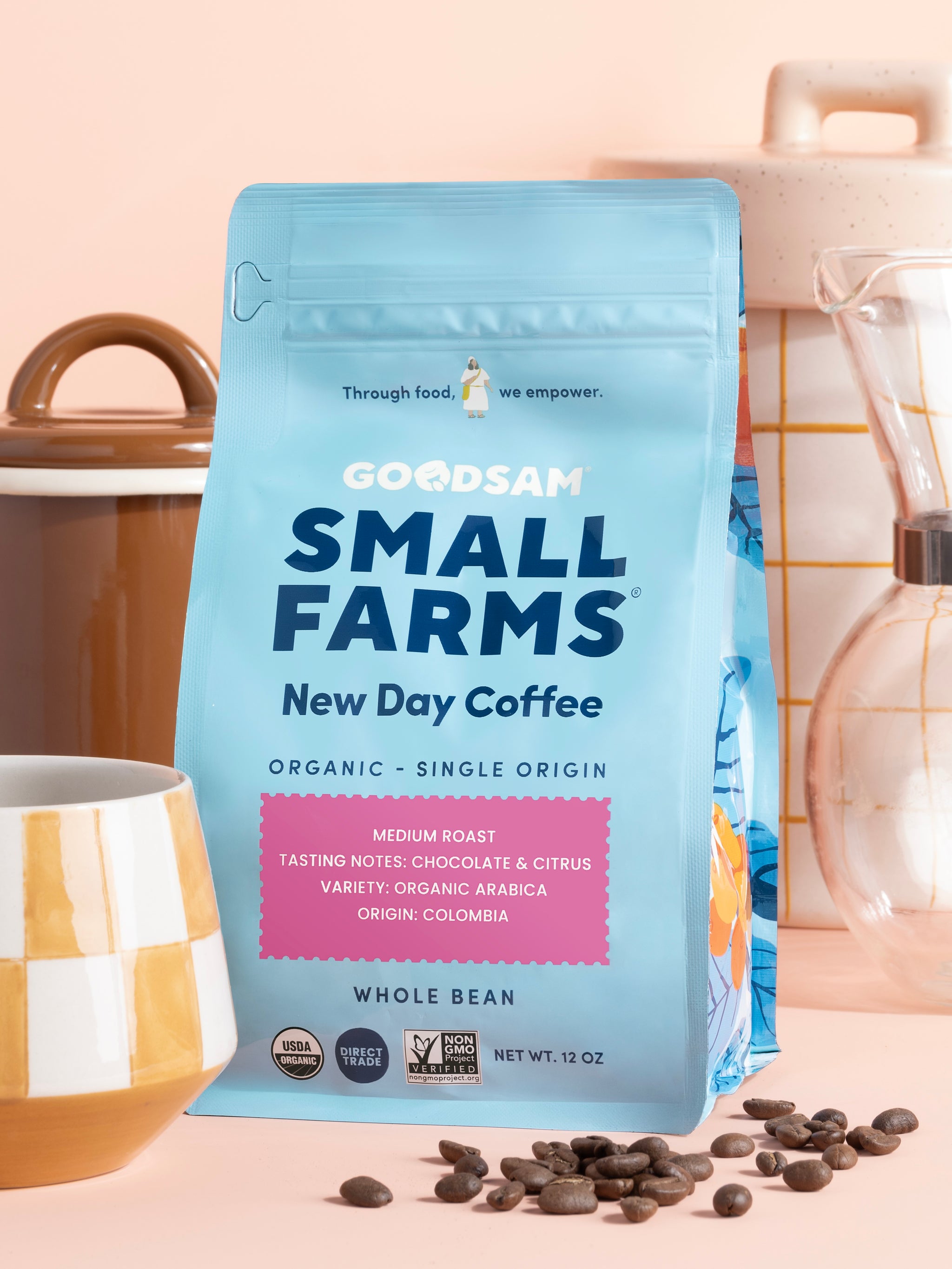 New Day Organic Colombian Coffee – Cocoa, Spice & Citrus| GoodSAM
