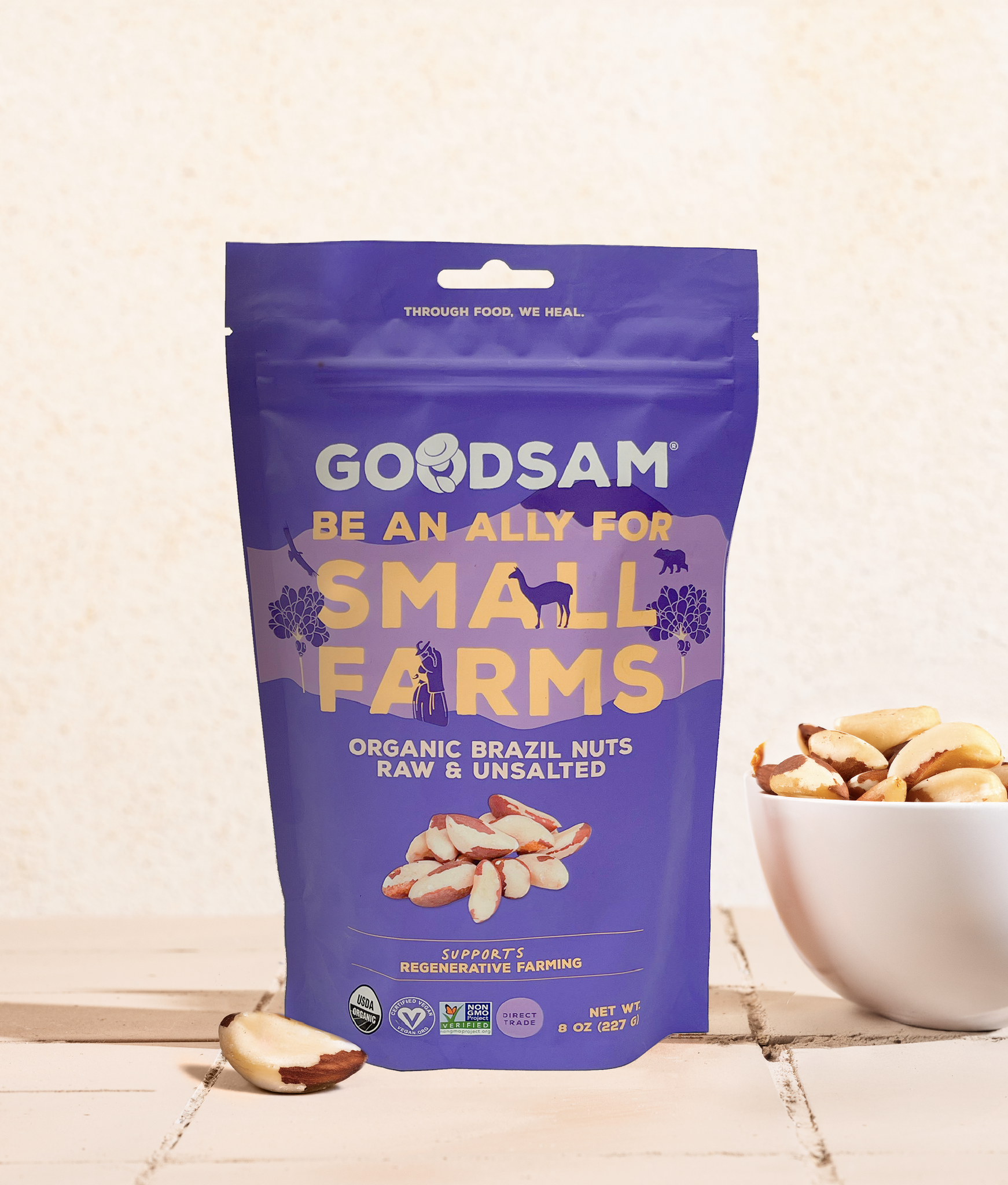 Organic Brazil nuts, Raw and Unsalted